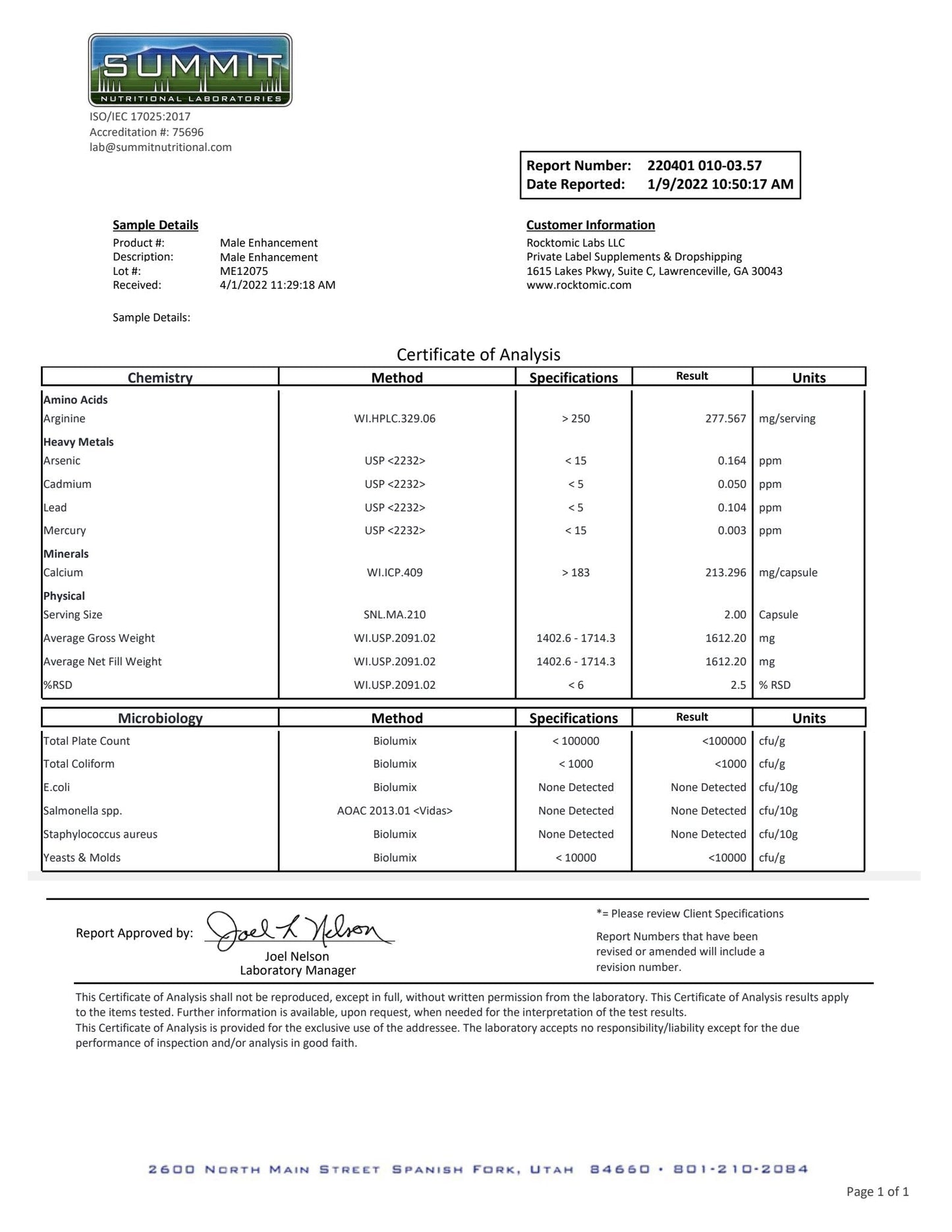 Male Enhancement - 90 days